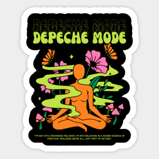 Depeche Mode // Yoga Sticker